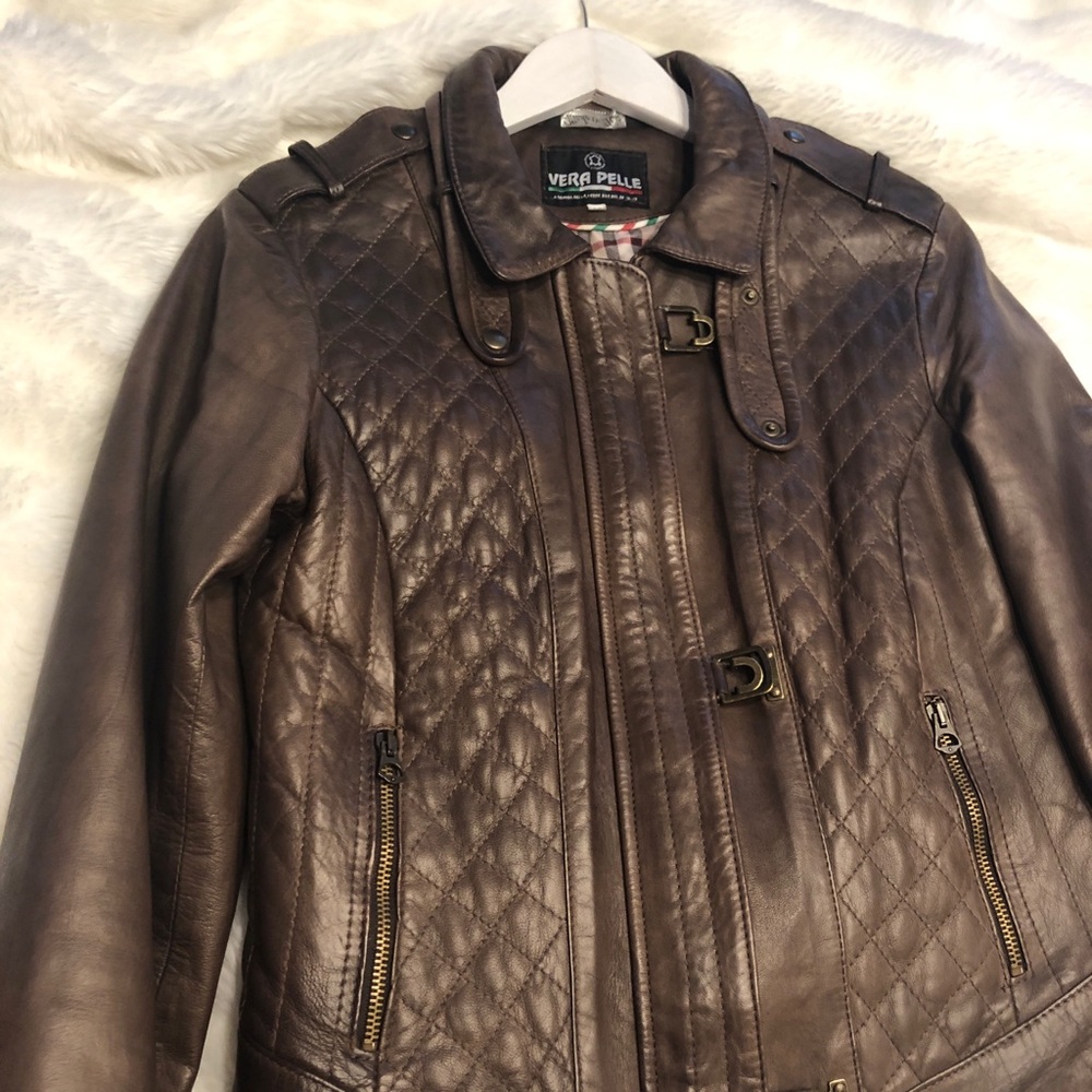 Leather woman’s jacket